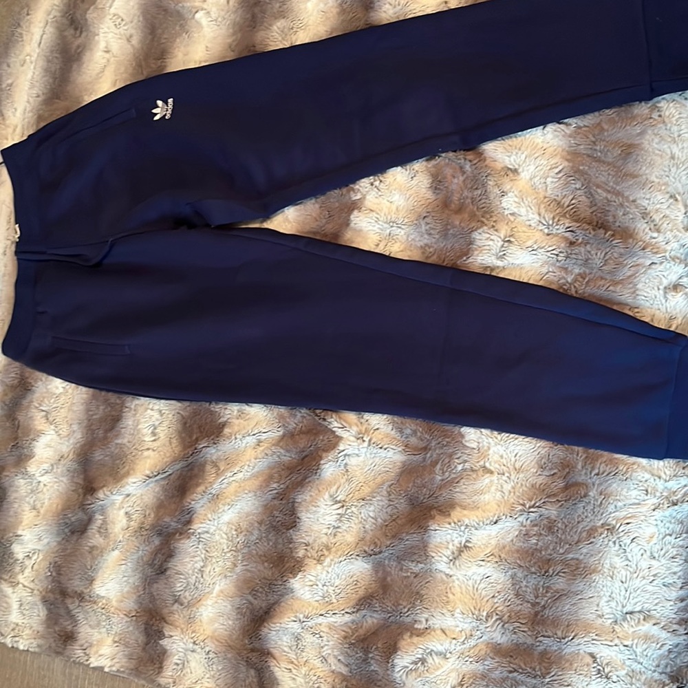 Blue adidas jogger